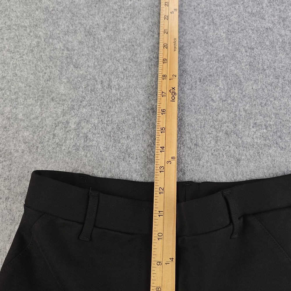 Quince Ultra Stretch Ponte Bootcut Pants Women's Small Black Pull On - Picture 4 of 10